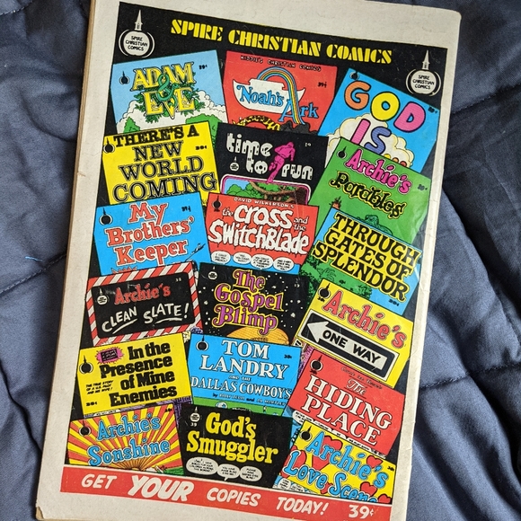 Vintage Spire Christian Comics- Up From Harlem - Picture 2 of 4
